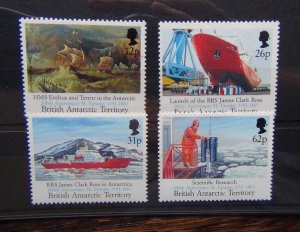 British Antarctic Territory 1991 Birth Bicentenary of Michael Faraday set MNH 