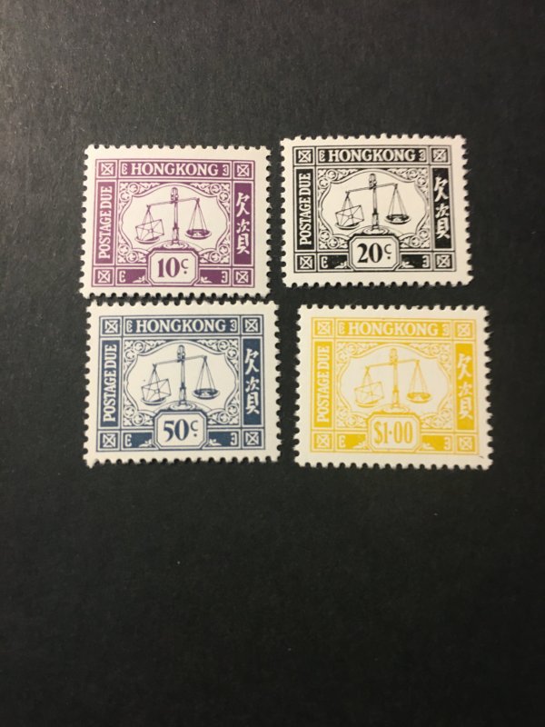 Hong Kong sc J22,J22a-J22c MNH