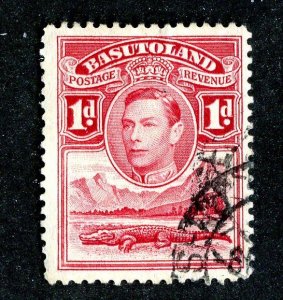 1938 Basutoland Sc #19 used cv. $0.85 ( 9474 BCXX )