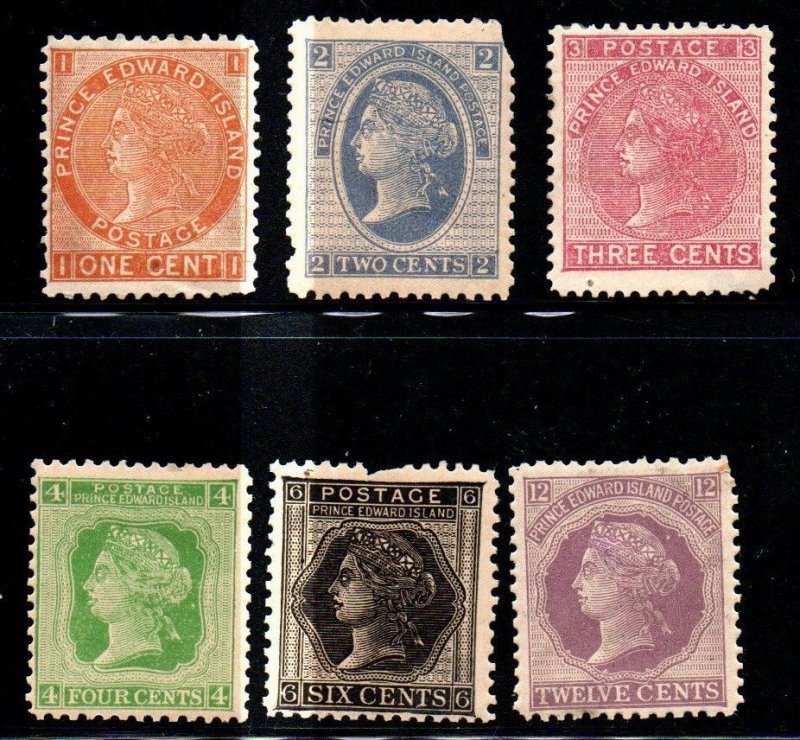 Prince Edward Is. 11-16 Set Mint hinged