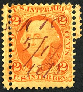 U.S. #R15c USED DOUBLE PERF