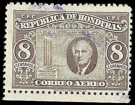 Honduras - #C158 - Used - SCV-0.25