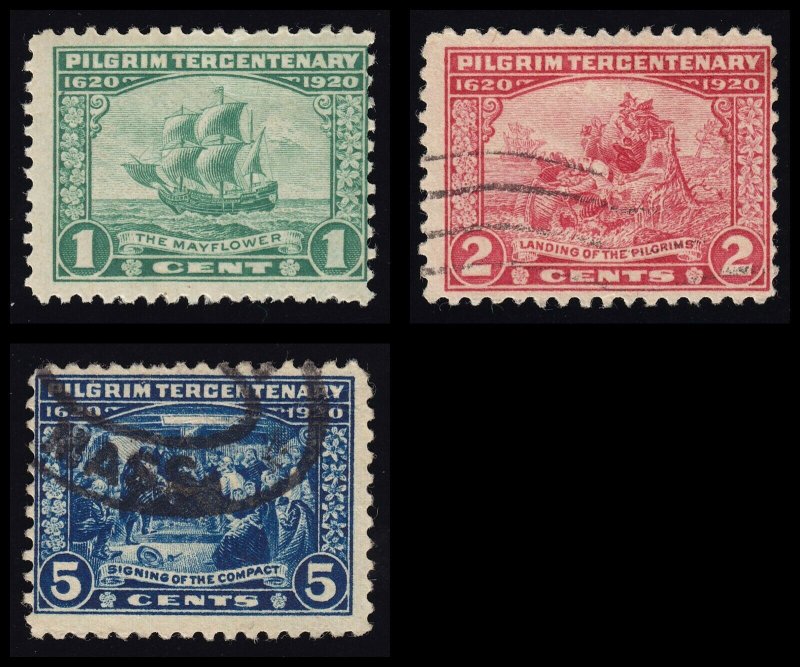 US Scott 548, 549, 550 Mint NH OG, Used, Used Lot AP2095 