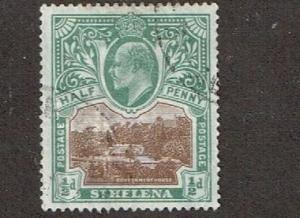 St Helena 1903 50 Used