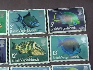 BRITISH VIRGIN ISLANDS # 284-300-MINT/NEVER HINGED-COMPLETE SET--QEII--1975