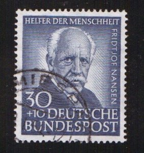 Germany  #B337  used  1953  Nansen 30pf