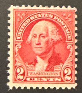 Scott#: 707 - Washington at 64 2c 1932 Single Stamp MNHOG - Lot 7