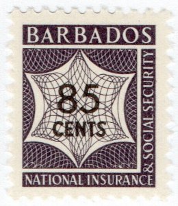 (I.B) Barbados Revenue : National Insurance & Social Security 85c (unlisted)
