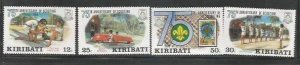 KIRIBATI - 1982 - Scouting - Perf 4v Set - Mint Never Hinged