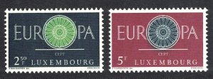 Luxembourg 1960 Europa Issues (2v Cpt) V. Fine MNH