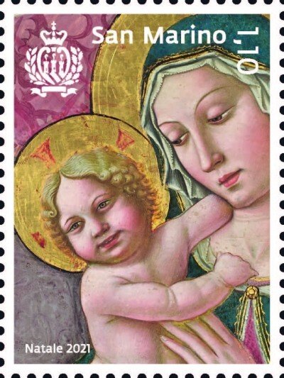 Stamps San Marino 2021 - Christmas.