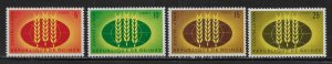 Guinea 275-78 Freedom From Hunger set MNH