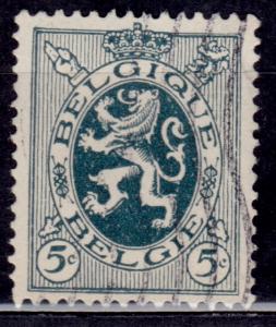 Belgium, 1929, Coat of Arms, 5c, sc#201, used