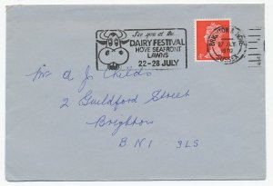 Cover / Postmark GB / UK Dairy Festival