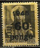 Hungary; 1945: Sc. # 697:  MLH Single Stamp