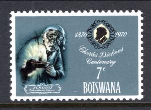 Botswana 63 Charles Dickens MNH VF