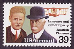 C114 Lawrence & Elmer Sperry mint single