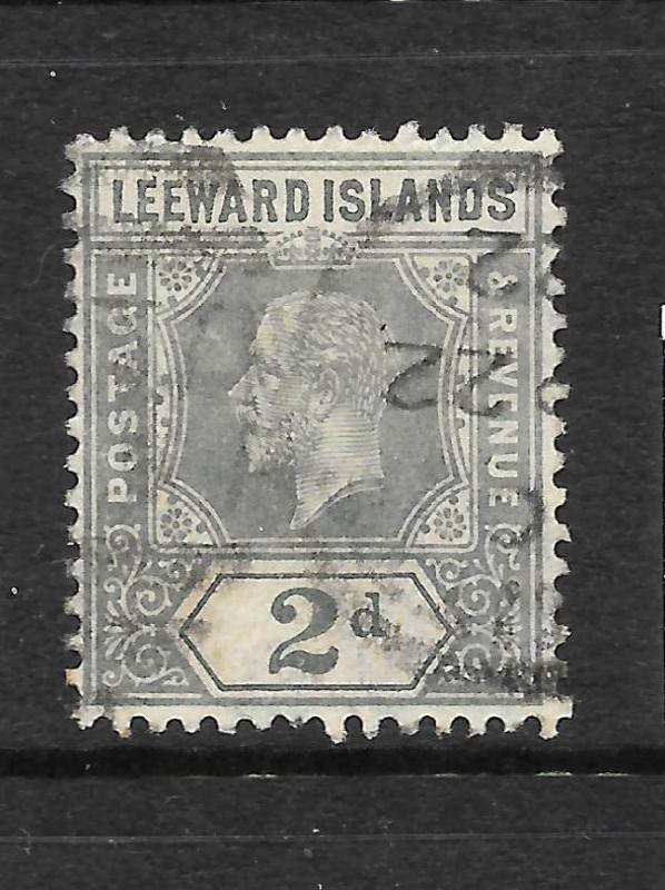 LEEWARD ISLANDS 1912-22   2d    KGV    FU   SG 49