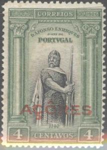 Azores Scott 260 MH* from 1926 First Independence issue