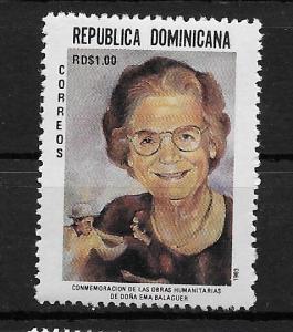 DOMINICAN REPUBLIC  STAMP  MNH #16DIC221