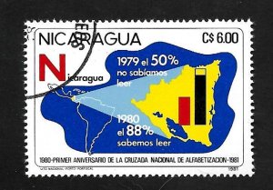 Nicaragua 1981 - CTO - Scott #1113E