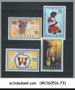 VANUATU - 1981 CHRISTMAS - 4V - MINT NH
