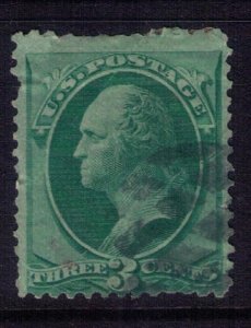 US Scott #158 Used Blue Green Fine