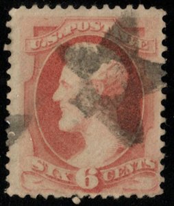 US #159 VF FANC STAR CANCEL, super nice stamp, excellent eye appeal,   Choice!