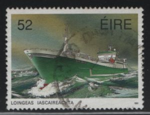 Ireland 1991 used Sc 847 52p Factory ship - Fishing Fleet