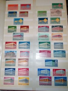 Europa Cept collection 1956-1973 MNH incl. higher values
