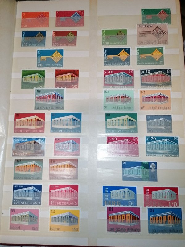 Europa Cept collection 1956-1973 MNH incl. higher values