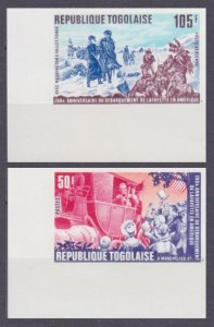 1977 Togo 1257b,1259b 200 years of independence for America  35,00 €