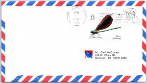 US SPECIAL EVENT COVER POSTMARK STAMP COOL-LECTING EBONY JEWELWING LYNCHBURG VA