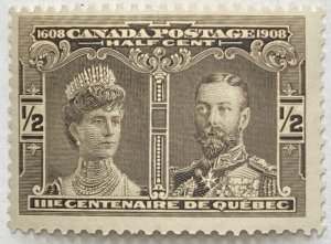 CANADA 1908 #96 Quebec Tercentenary Issue - MNH (CV 50$ +)