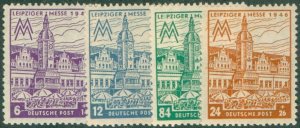 WEST SAXONY 14NB13-14NB16 MNH BIN $1.50