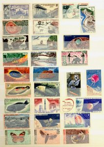 New Caledonia Collection MNH CV$13310.00 Imperforate 1950-1997 In Two Stockbooks