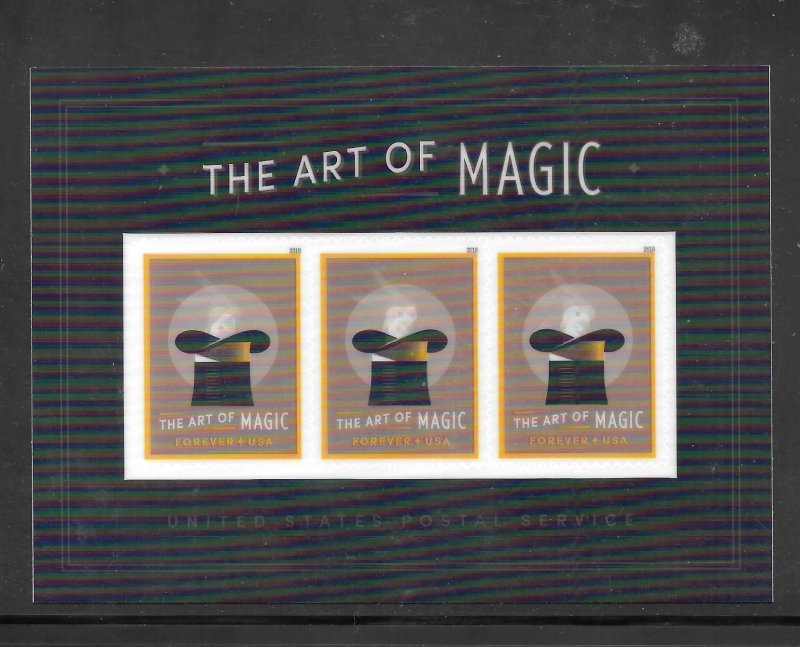 #5306 MNH Art of Magic Souvenir Sheet (((Stock Photo)))