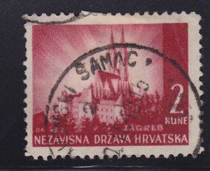 Croatia 35 Zagreb Cathedral 1941