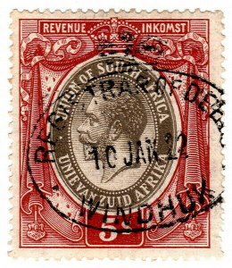 (I.B) South-West Africa Revenue : Duty Stamp 5/- (Windhoek)