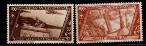 Italy Scott C40-41 MH* 1932 March on Rome Airmail set