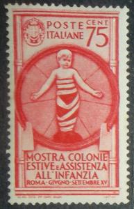 Italy Scott #372 Mint Hinged Il Bambino Free US Shipping