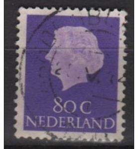 Netherlands 1953  Scott 359 used - 80c, Queen Juliana 