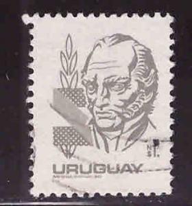 Uruguay Scott 1077 Used stamp