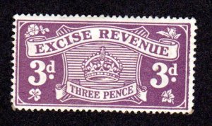 Great Britain  Excise Tax Revenue Stamp  MH  Lot 200548 -01