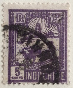 AlexStamps INDO-CHINA #123 FVF Used 