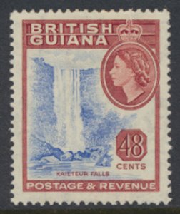 British Guiana SG 341 MLH  Sc# 263 see details and scans  Kaieteur Falls 