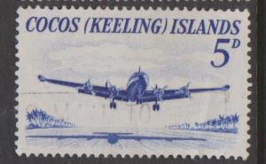 Cocos Islands Sc#2 Used