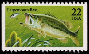 US #2207 Largemouth Bass; Unused