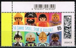 Germany 2024, Sc.# MNH, Playmobil Toy Figurines, 50 Years, Michel#3820