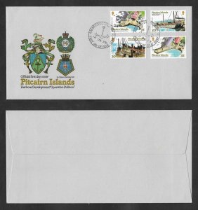 SE)1978 PITCAIRN ISLANDS  FIRST DAY COVER, OPERATION PALLIUM, PORT DEVELO